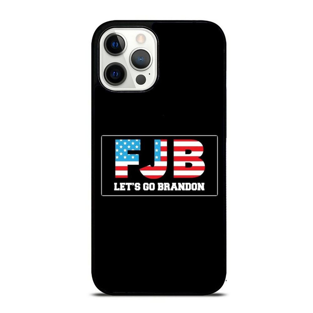 Let_s Go Brandon - US Flag Republican Pro-Trump iPhone Case